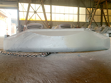 Zunhua Shengjian Fanrong Machinery Co., Ltd. Completes Delivery of Tail Counterweight Samples for New Client's Mini-Excavators