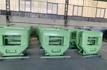 ​How did Shengjian Fanrong Machinery Parts Co., Ltd. efficiently deliver a sudden overseas rush order, leveraging its core strength in counterweight iron production?